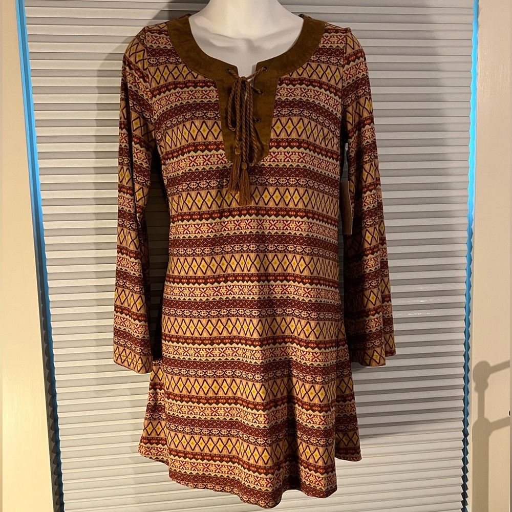 Printed dress from Pjnk Lily boutique